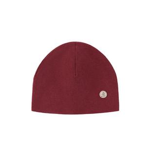 babylove婴儿纯色帽子胎帽秋冬季男女宝宝外出包头帽棉新年套头帽