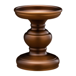 全铜家用烛台酥油灯佛前供灯长明灯放蜡烛的灯台酥油灯座桌面摆件