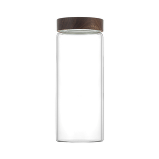 陈皮罐人参罐高硼硅玻璃防潮咖啡豆储存罐食品收纳密封罐泡酒专用