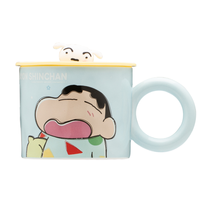 蜡笔小新生日礼物女生送闺蜜可爱马克杯创意实用高颜值杯子伴手礼