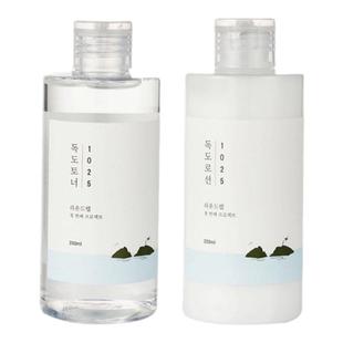 独岛水乳套装韩国正品补水官方旗舰店混油干皮温和角质湿敷护肤女