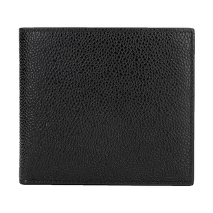 Thom Browne汤姆布朗男女同款粒面对折钱包男女2025年XY促销