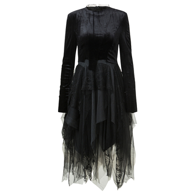 IAMCPLUS连衣裙褶皱不规则