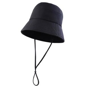 ZNHN夏季凉感渔夫帽男女防紫外线百搭遮阳帽防晒水桶帽子 可调节