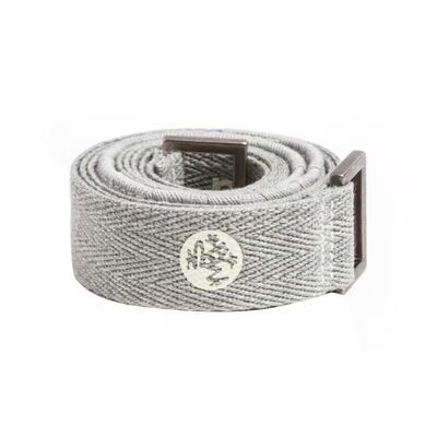 manduka棉质瑜伽捆绑带收纳