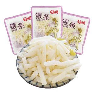 素味居银条散称泡椒味泡菜零食四川特产小包装酸辣小吃