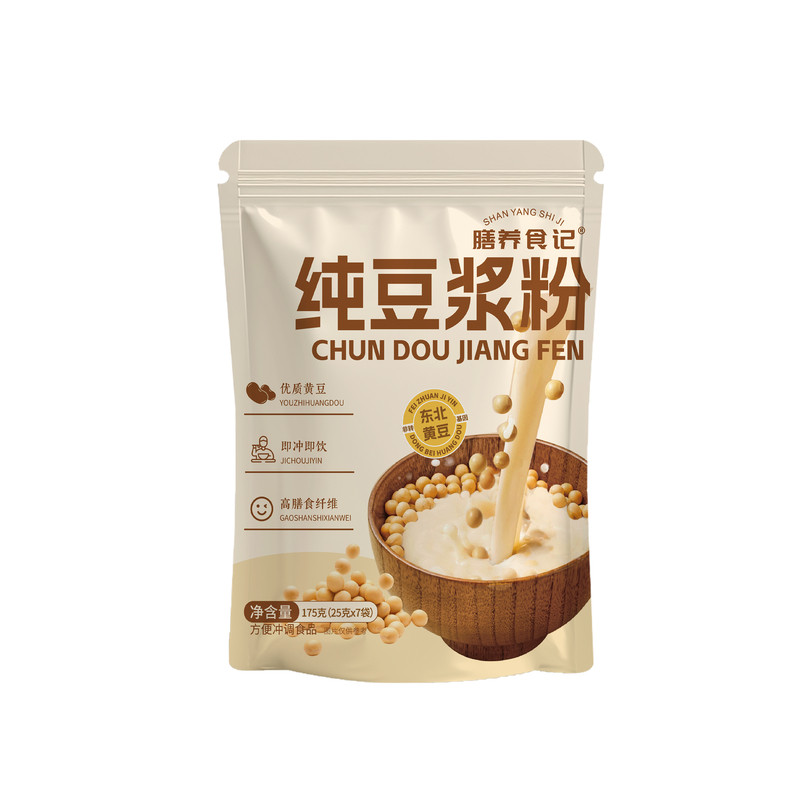 纯豆浆粉黄芪党参豆浆粉黄豆原味