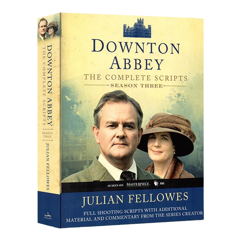 唐顿庄园第三季 英文原版小说 Downton Abbey Script Book Season 3 英剧剧本 电影原著小说书 英文版 进口英语原版书籍