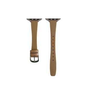 适用applewatchS11/10韩系芭蕾风褶皱纯色细款表带苹果手表ultra3/2女闺蜜iwatch9/8/7/6新款休闲百搭SE腕带