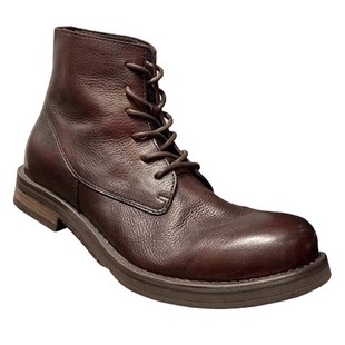 限量版原创真货阿美咔叽马丁靴鞋带男四季马丁鞋高帮潮 百搭真皮