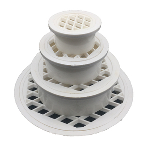 PVC排水管75直插地漏110内插简易160过滤网200下水管配件50缩口