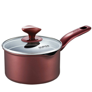 苏泊尔奶锅不粘锅16cm煮热牛奶婴儿宝宝辅食锅电磁炉泡面锅小汤锅