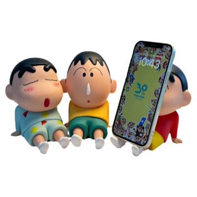 小新阿呆手机支架桌面摆件小礼物
