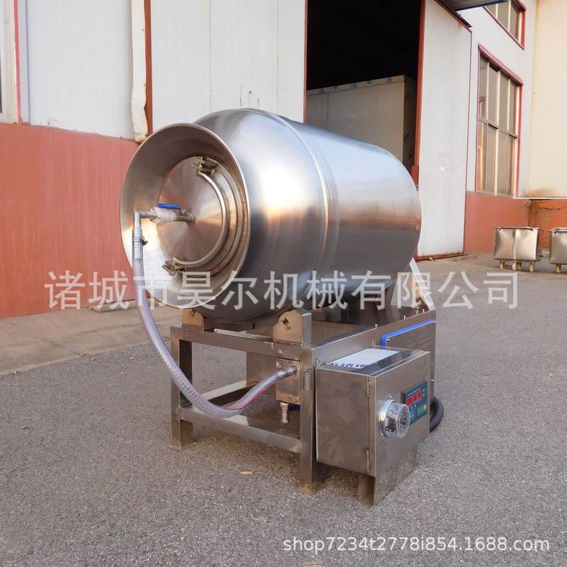 工厂新款滚揉机 海鲜腌制鸡鸭肉类真空滚揉机商用真空吸气腌制机