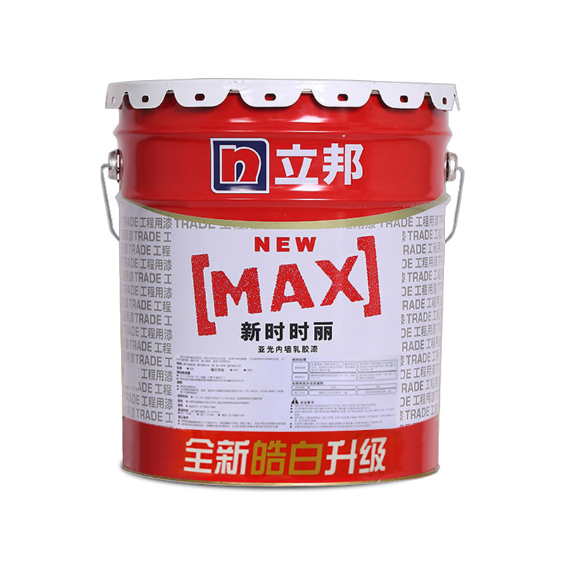 立邦白色涂料17l工程漆