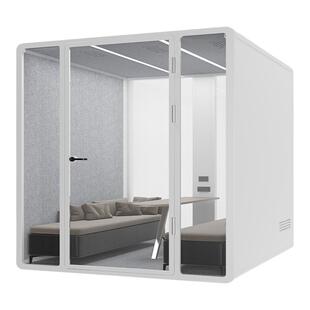 移动隔音房家用办公区会议洽谈直播间家居电话亭录音棚静音舱仓