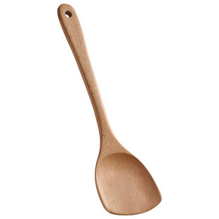 迷你小木铲家用不粘锅专用小尺寸锅铲小号木铲烹饪薄炒菜铲子宿舍