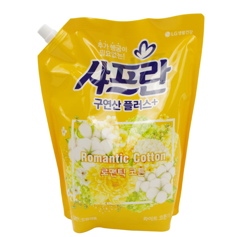 进口正品lg衣服柔顺剂木棉花香
