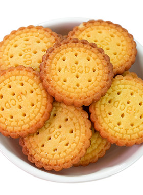 日式海盐小圆饼饼干牛奶儿童