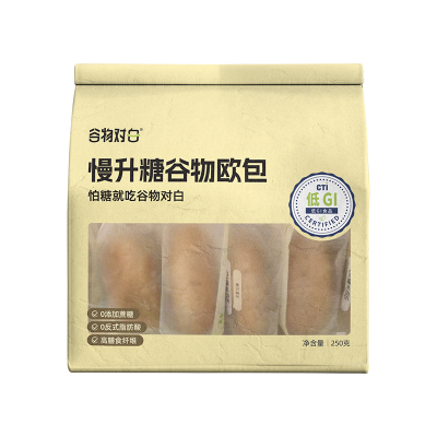 谷物对白专用慢升糖饱腹早餐低GI糖友零食0蔗糖不长肉代餐控健身