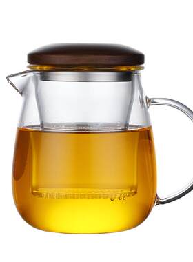加厚玻璃泡茶杯茶水分离过滤杯