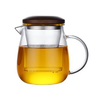加厚玻璃泡茶杯茶水分离过滤杯家用办公室三件杯鹰嘴红茶杯冲茶器