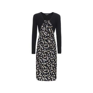 tq区绫致VeroModa连衣裙针织衫套装雪纺吊带短裙长袖针织女