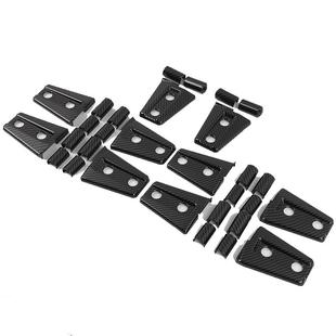 适用于jeep吉普牧马人汽车改装车门合页尾门备胎支架合叶装饰配件