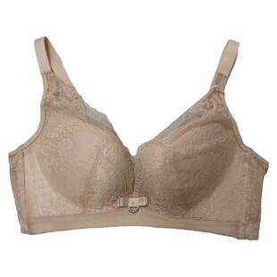 露蒂诗正品无钢圈小胸内衣中厚款精油杯舒适肤色夏季文胸75A80A