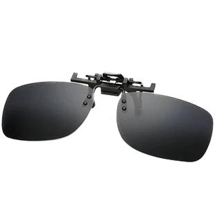 近视偏光太阳眼镜夹片式墨镜防紫外线钓鱼驾驶通用可上翻防远光灯