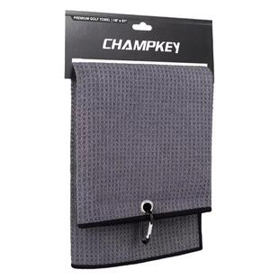 高尔夫球毛巾擦球杆布擦球巾华夫格超细纤擦汗运动毛巾挂件锁扣