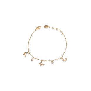 Chomel新加坡蝴蝶锆石手链女轻奢小众新年礼物2024新款爆款1592