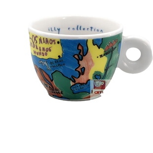 意大利illy杯咖啡1998年典藏Losninio童真浓缩礼盒欧式碟正版现货