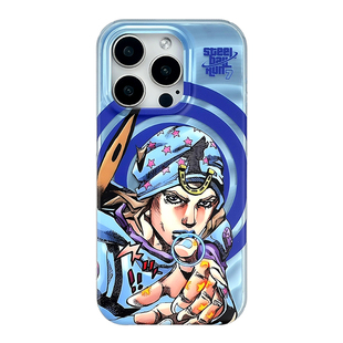 JOJO的奇妙冒险手机壳适用苹果16promax磁吸新款外壳个性潮流15动漫二次元周边magsafe手机保护套14原创意