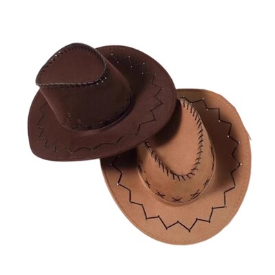 夏季防晒大檐西部牛仔帽