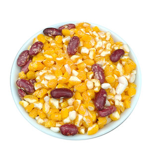 东北正宗粘黏大碴子碴玉米粒糁茬粥杂粮笨新红花芸豆小粒组合碴子