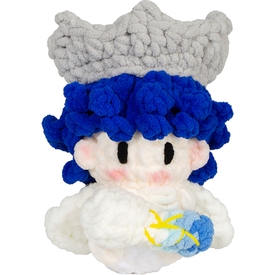 王俊凯周边同款手工钩织娃娃挂件