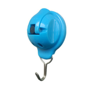 台湾feca非卡小武士吸盘不锈钢挂钩，厨房浴室门后衣帽挂钩