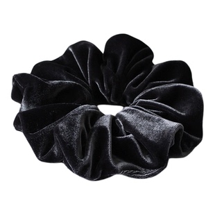 川野法式秋冬丝绒大肠发圈新款轻奢轻奢时尚橡皮筋高弹力耐用发饰