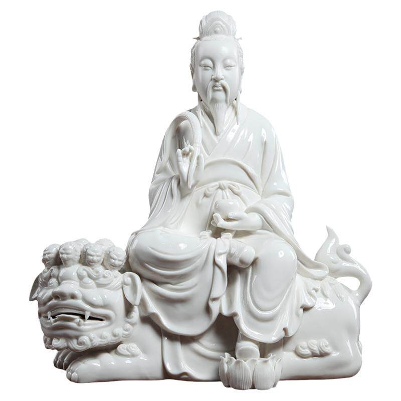 【感恩结缘优惠】太乙救苦天尊神像供奉摆件德化白瓷寻声救苦天尊