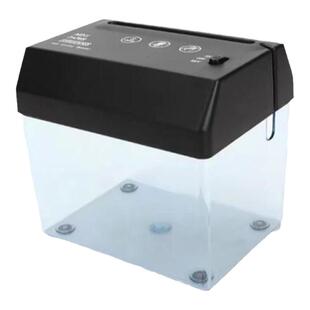 USB电池办公家用便携文件照片粉碎机新款桌面小型迷你电动碎纸机