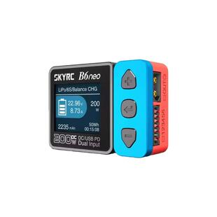 FPV航模车模SKYRC B6neo 200W锂电池10A平衡充电器1-6S穿越机lipo