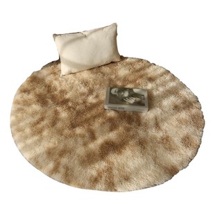 高级感地毯客厅不规则卧室床边毯可机洗厚款茶几沙发垫长毛渐变