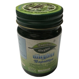 泰国napattiga青草药膏原装儿童防蚊虫叮咬娜帕蒂卡青草药膏 50g