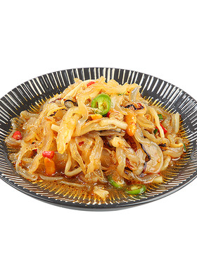 精品正宗海蜇皮海蜇丝即食凉拌菜