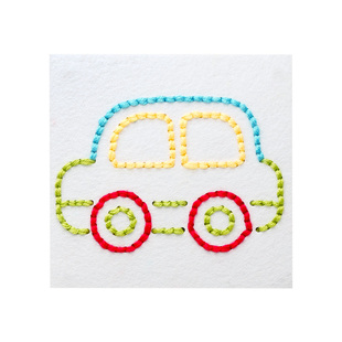 不织布幼儿园环创编织区域刺绣区材料中班大班手工穿线制作操作区