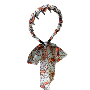 飘带高颅顶发箍女款日常外戴头箍2025新款高级感编发一体发卡头饰