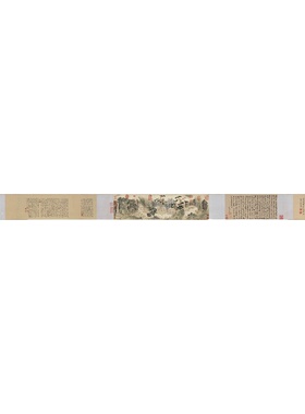 卷纸书画古代名家字画临摹装饰