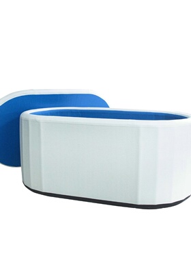 跨境便携式冰浴桶充气浴缸充气冰桶ice bath浴桶运动康复冰冷浴桶