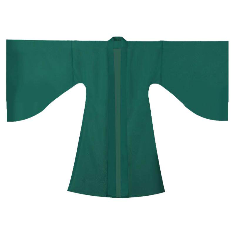 汉服大袖衫单件外披薄纱大袖衫百搭汉服广袖白色白菜价微飘逸慎拍